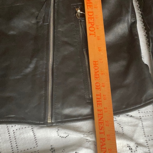 Sam Edelman Black Lamb Leather Moto Jacket Size M, NWT - Picture 11 of 16
